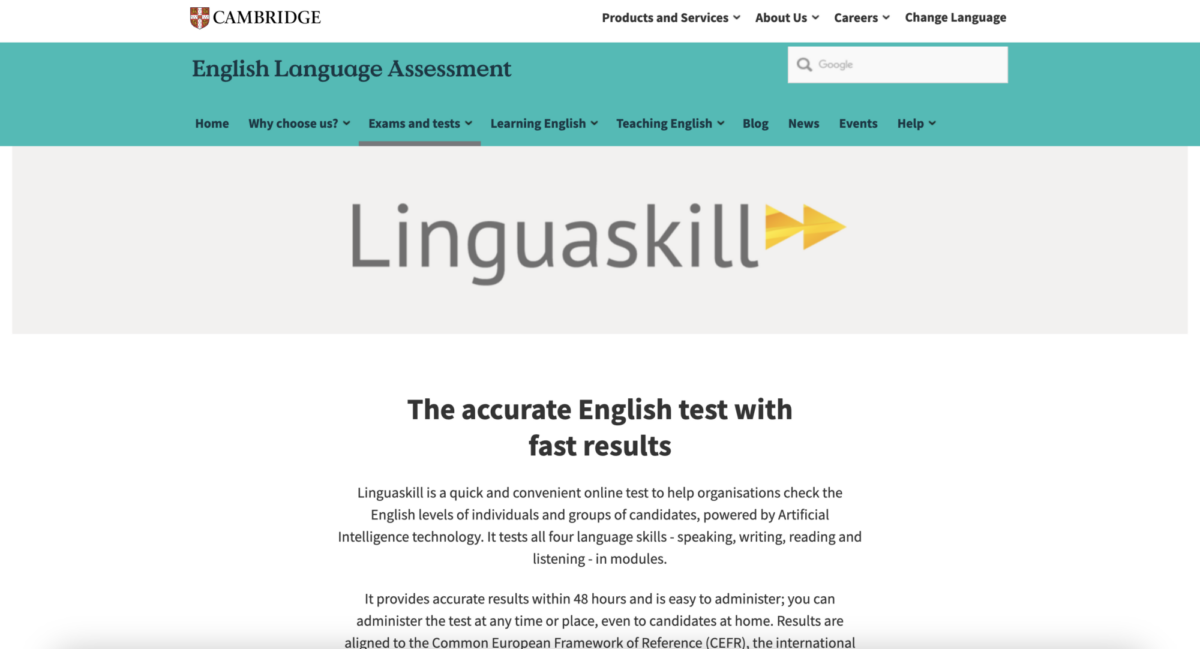 linguaskill